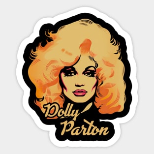 My Favorite People Dolly Country Music Sticker